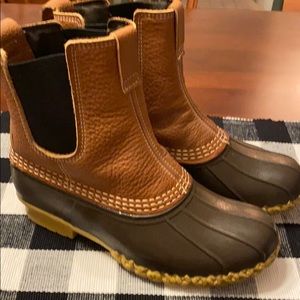 LL Bean pull on bean boots